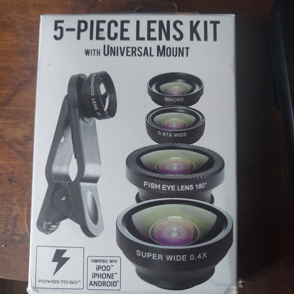 Lens kit for phone camera